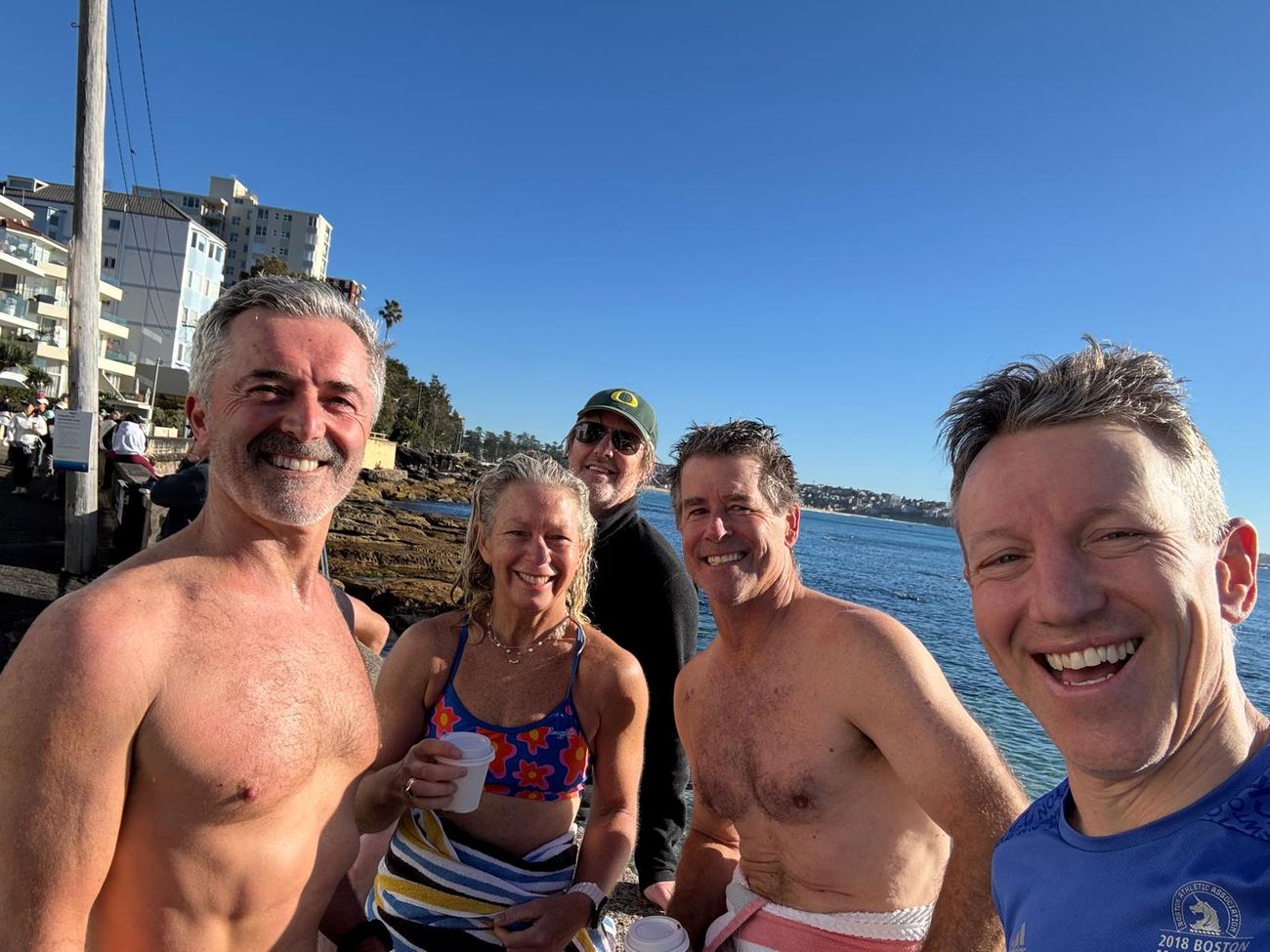 Cold water, old marathons