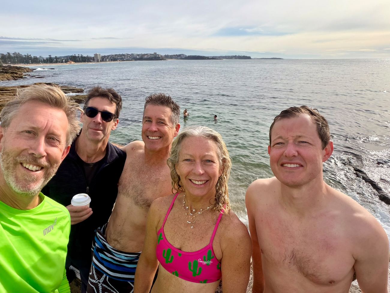 Post-run, mid-swim, pre-coffee